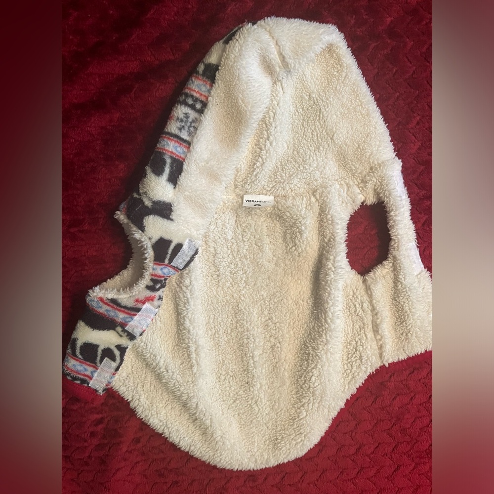 Vibrant life dog hooded sweater